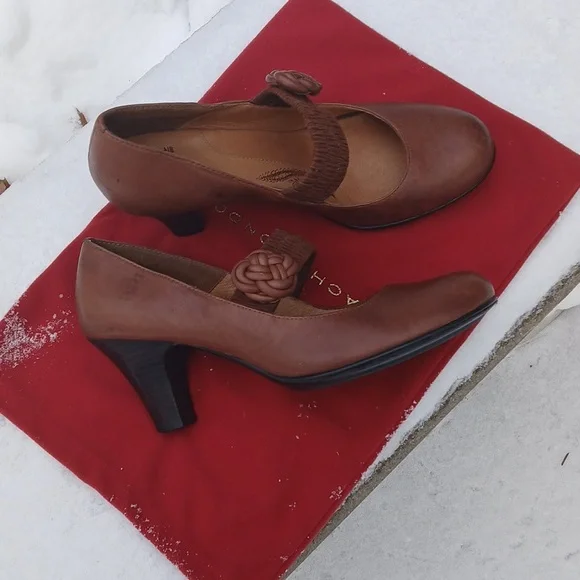 Sofft Leslie Maryjane Leather Shoe Size 9.5 - Picture 5 of 11